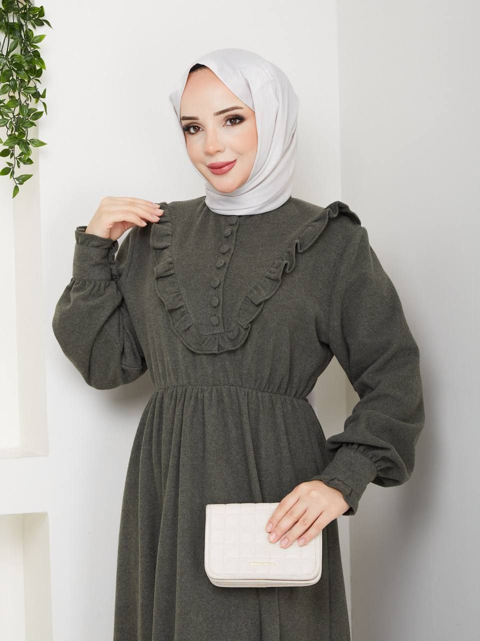 Hijab Aya model 2 "avec bouton"⛄❄️