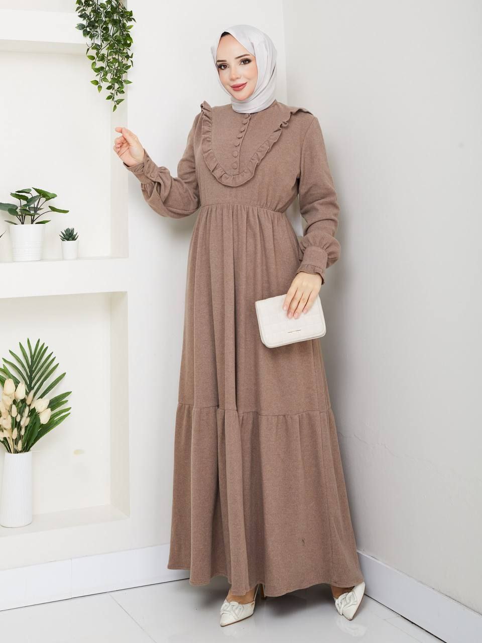 Hijab Aya model 2 "avec bouton"⛄❄️