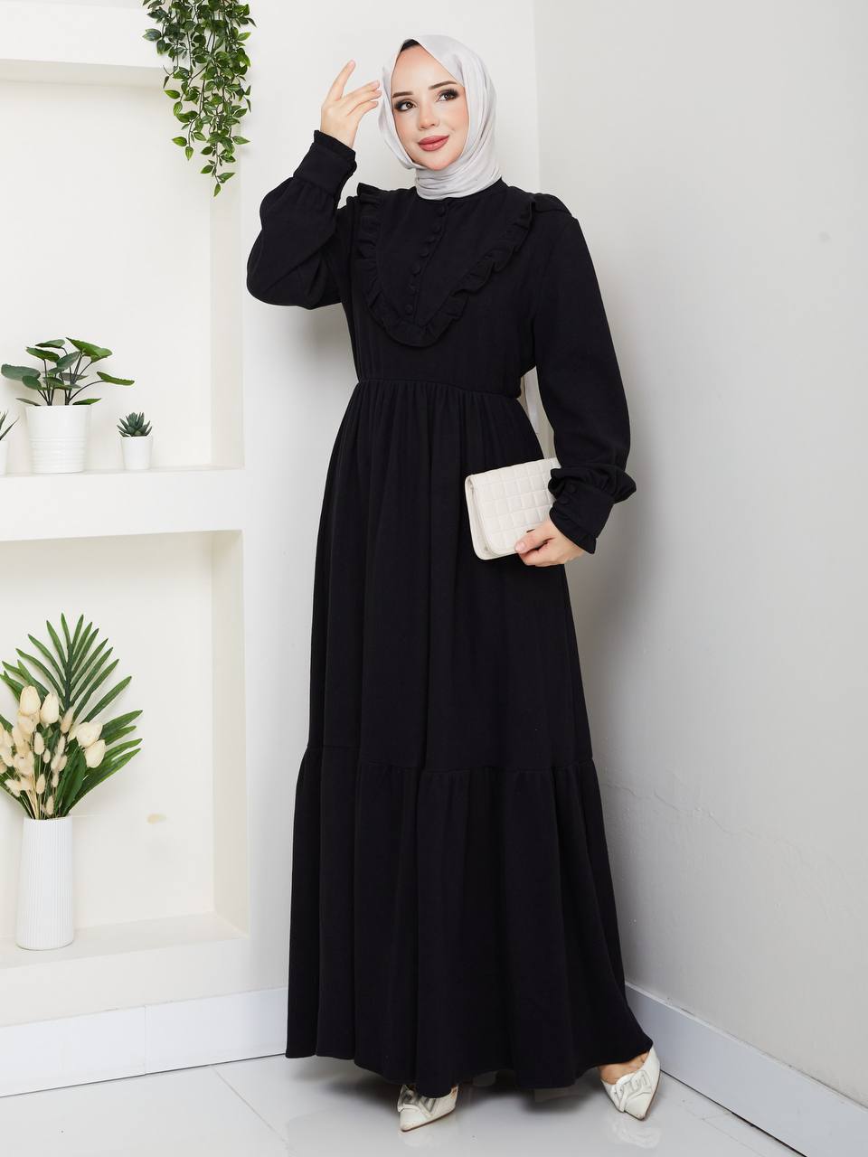 Hijab Aya model 2 "avec bouton"⛄❄️